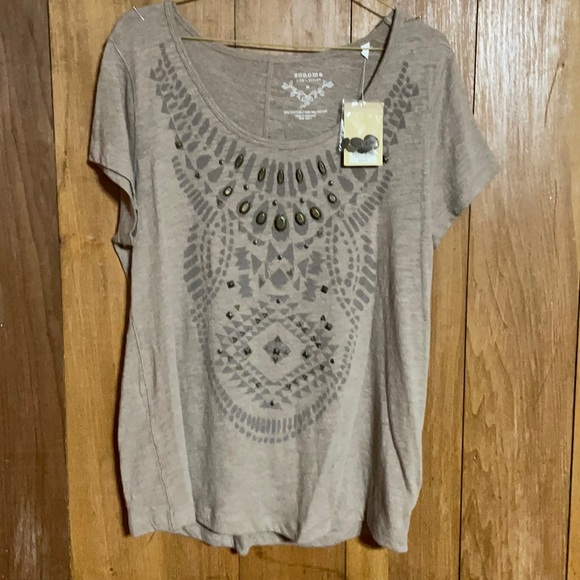 Sonoma Tops - Sonoma taupe color top, size medium NWT